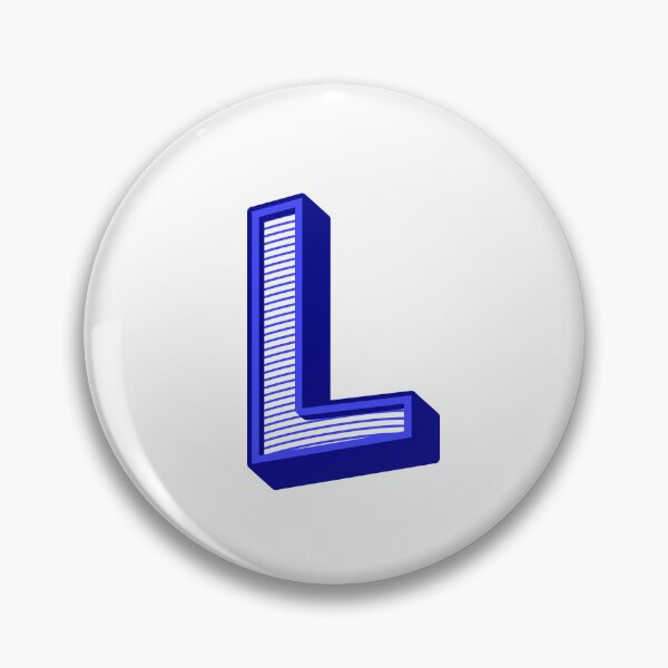 Item preview, 3D Alphabet Letter L - Bold Typography Design - Uppercase Alphabet Artwork designed and sold by uncoXab.