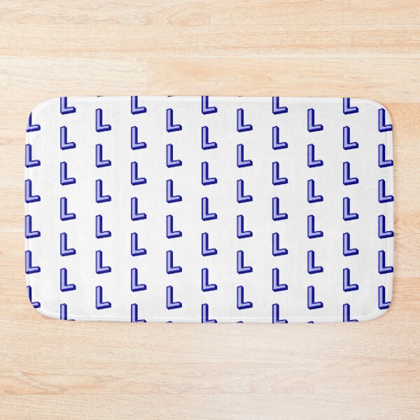Item preview, 3D Alphabet Letter L - Bold Typography Design - Uppercase Alphabet Artwork designed and sold by uncoXab.