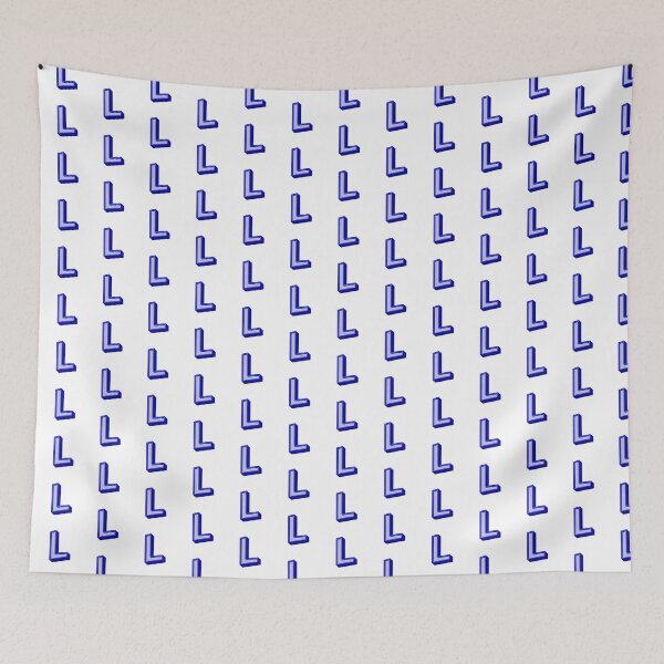 Item preview, 3D Alphabet Letter L - Bold Typography Design - Uppercase Alphabet Artwork designed and sold by uncoXab.