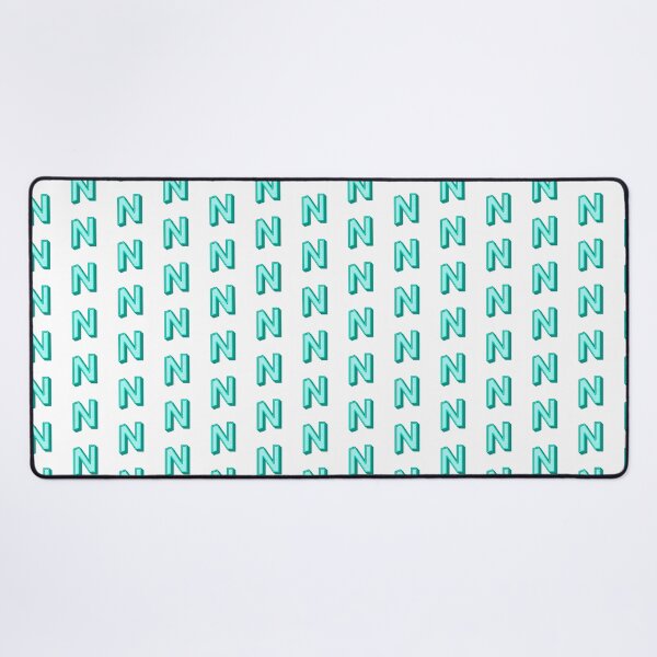 Item preview, 3D Alphabet Letter N - Bold Typography Design - Uppercase Alphabet Artwork designed and sold by uncoXab.