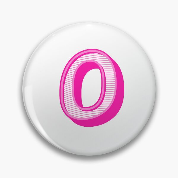 Item preview, 3D Alphabet Letter O - Bold Typography Design - Uppercase Alphabet Artwork designed and sold by uncoXab.