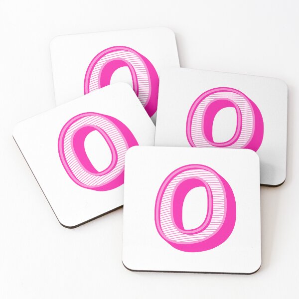 Item preview, 3D Alphabet Letter O - Bold Typography Design - Uppercase Alphabet Artwork designed and sold by uncoXab.