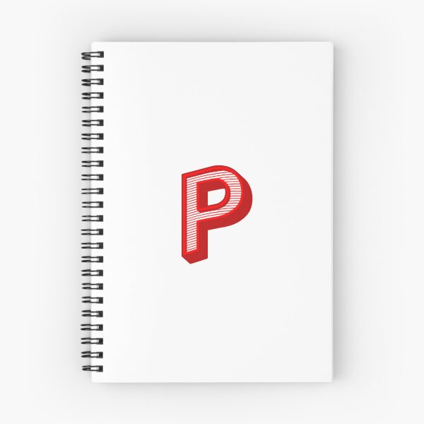 Item preview, 3D Alphabet Letter P - Bold Typography Design - Uppercase Alphabet Artwork designed and sold by uncoXab.