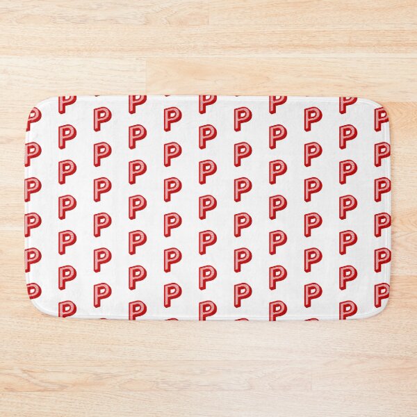 Item preview, 3D Alphabet Letter P - Bold Typography Design - Uppercase Alphabet Artwork designed and sold by uncoXab.
