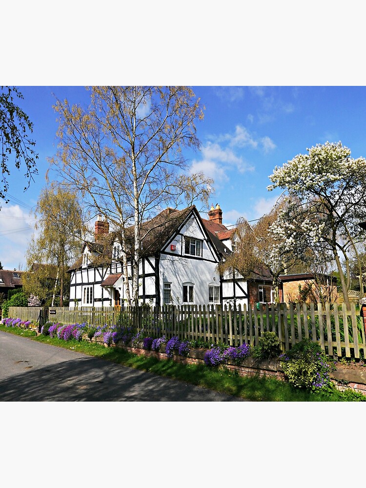 English Cottage in Spring by ScenicViewPics