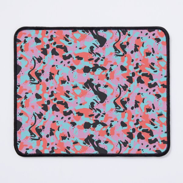Item preview, Neon color pixelated camouflage patterns designed and sold by AnnArtshock.