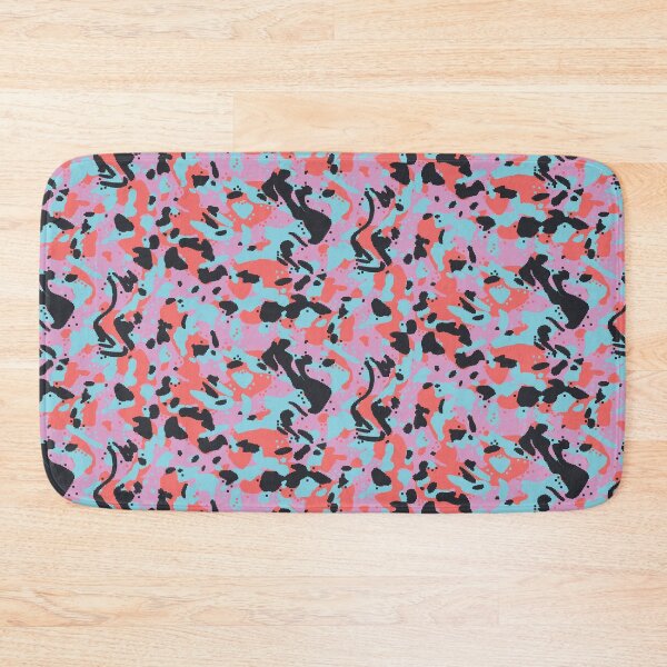 Item preview, Neon color pixelated camouflage patterns designed and sold by AnnArtshock.