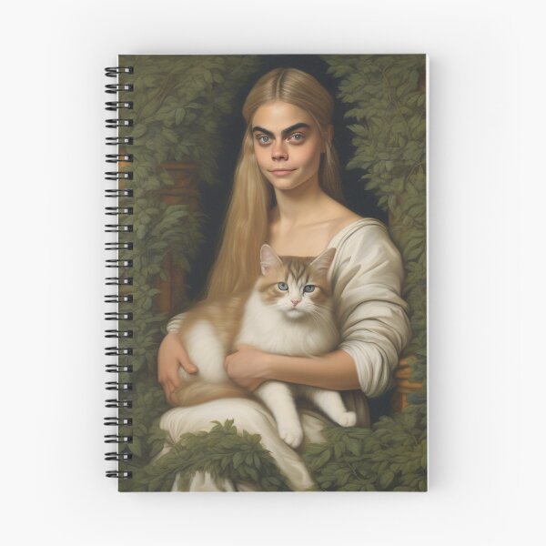 Item preview, Pretty girl holding a cat designed and sold by Annabelly321.