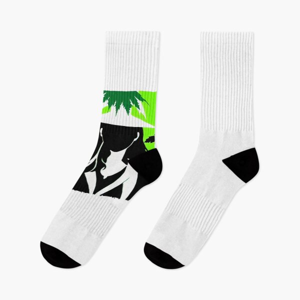 Item preview, Stylized Abstract Black And White Woman Green Background designed and sold by Jason123za.