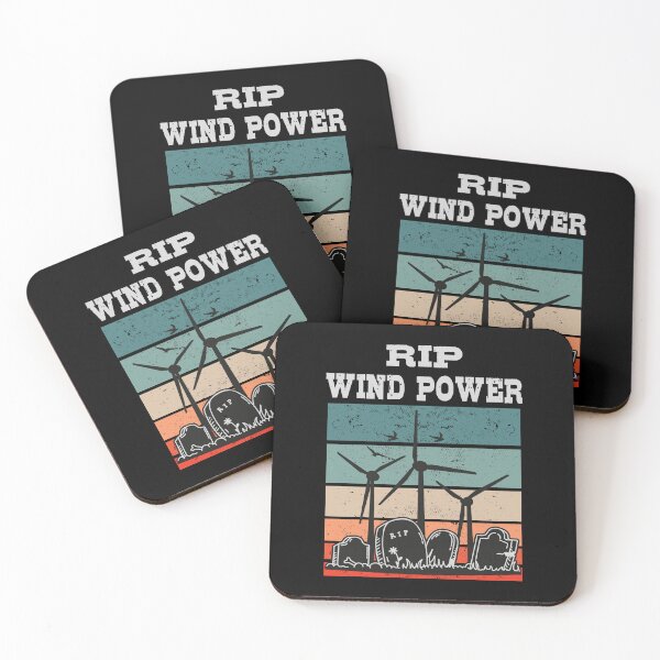 Item preview, Wind Power RIP, Not to Wind Energy designed and sold by HandicraftArt.