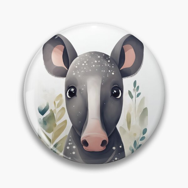 Item preview, Cute Baby Tapir designed and sold by FarmOfCuties.