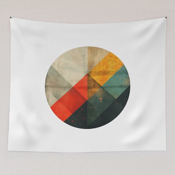 Item preview, Abstract Geometric Art Print designed and sold by amortka.