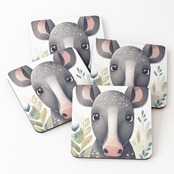 Item preview, Cute Baby Tapir designed and sold by FarmOfCuties.