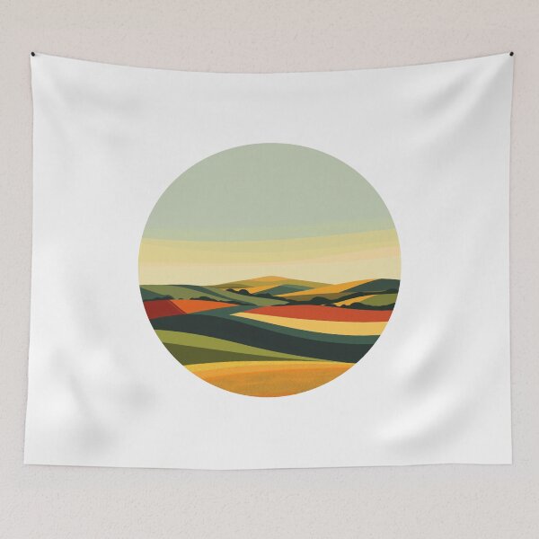 Item preview, Abstract Landscape Wall Art designed and sold by amortka.