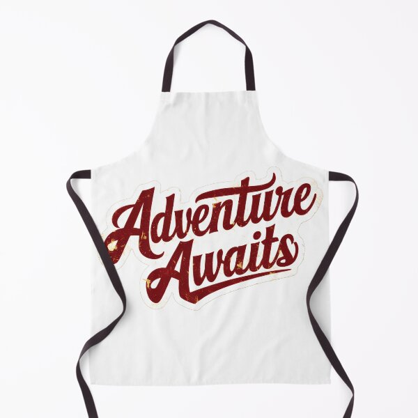 Item preview, Vintage travel sticker travel saying - Adventure Awaits in retro style for adventure seekers and travel fans designed and sold by pod24.