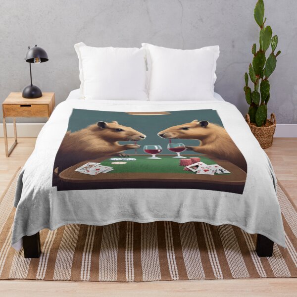 Item preview, capybara playing designed and sold by laurazael.