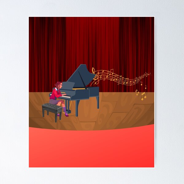 Item preview, At The Theatre On A Rehearsal Break designed and sold by BrightrDayMusicArt.