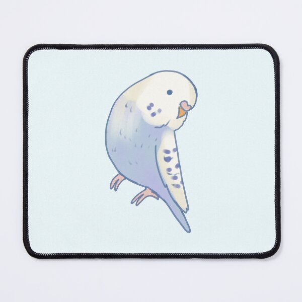 Item preview, Blue budgie designed and sold by Artofmayara.