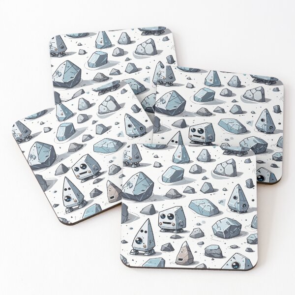 Item preview, Asteroid mining is not for everyone Robots Stones designed and sold by SpaceRockMining.