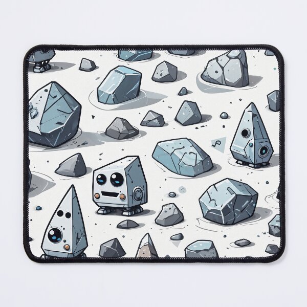 Item preview, Asteroid mining is not for everyone Robots Stones designed and sold by SpaceRockMining.