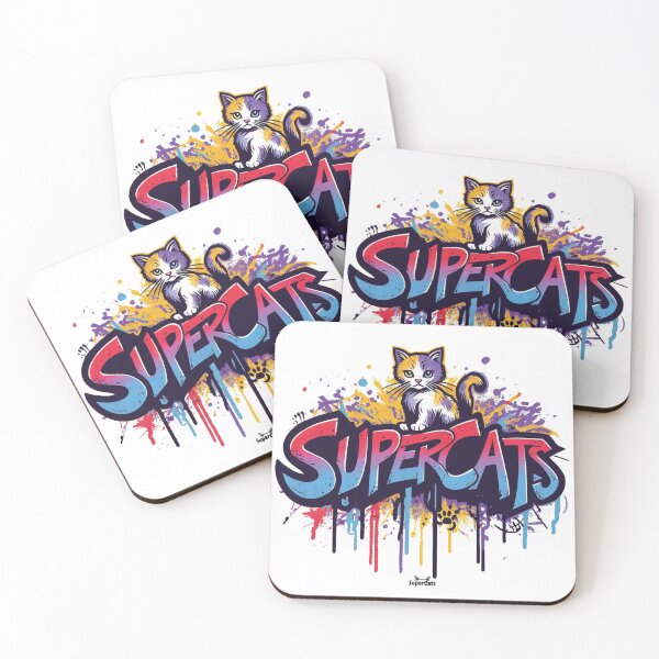 Item preview, SUPERCATS graffiti logo designed and sold by Superponey.