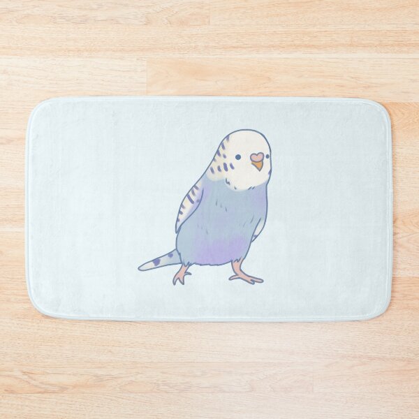 Item preview, Blue budgie art designed and sold by Artofmayara.