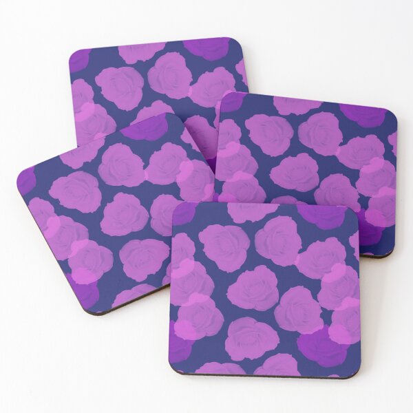 Item preview, Fotografía De Rosas Rosadas Transparentes Sobre Fondo Azul designed and sold by Victoria Rose.