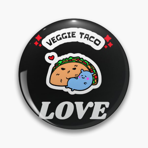 Artikelvorschau, Veggie Taco Liebe Pins und mehr Kawaii entworfen und verkauft von EmGai TocXanh.