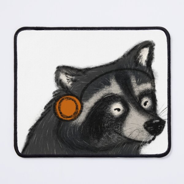 Item preview, Racoon Rocks Out designed and sold by Charming Atelier.