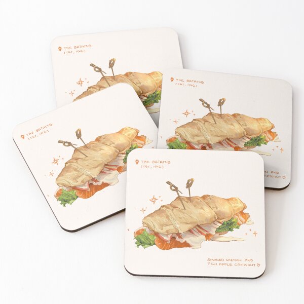 Item preview, Smoked Salmon and Fuji Apple Croissant  designed and sold by berniefern.