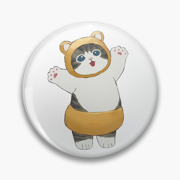 Item preview, Bear Cat Sticker designed and sold by desirepaths.