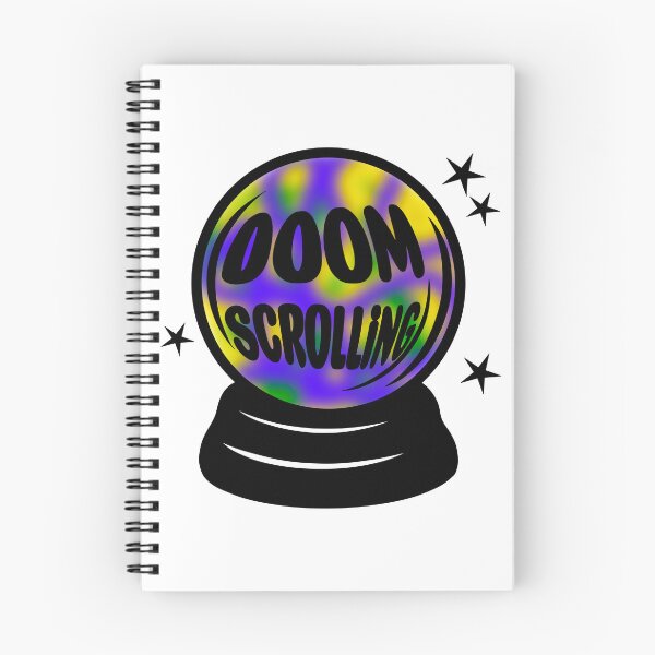 Item preview, Predicting I Will Be Doom Scrolling designed and sold by Widdershins  Art.