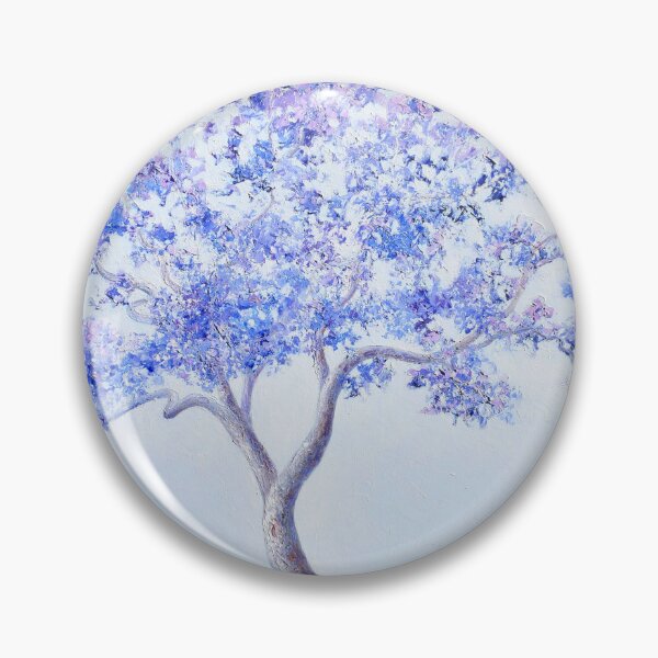 Item preview, Purple Jacaranda tree painting designed and sold by MatsonArtDesign.