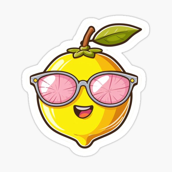 Item preview, Lemon Pink Glasses designed and sold by NicolasGlowArt.