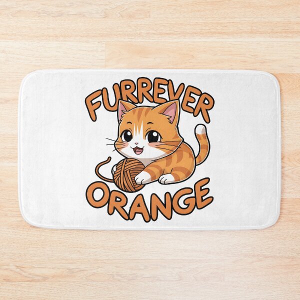 Item preview, Furrever Orange Cat designed and sold by deviatepolo.