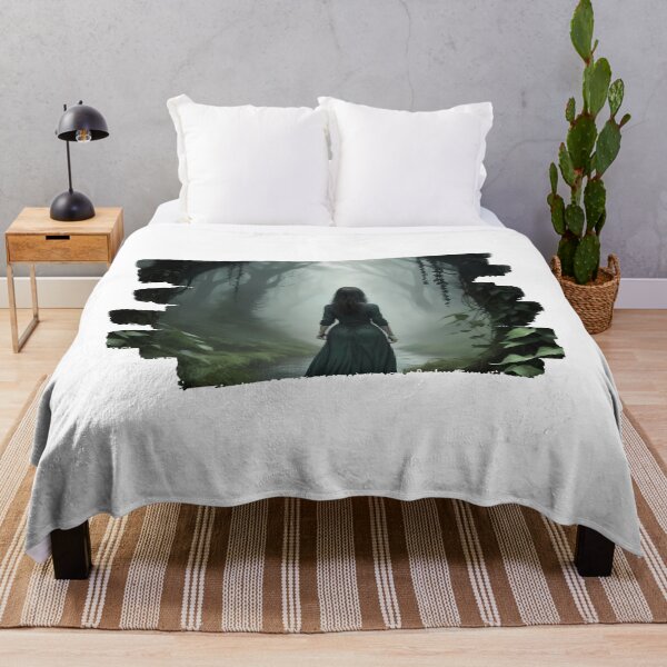 Item preview, Brunette Woman In Misty Forest 1 designed and sold by Jason123za.