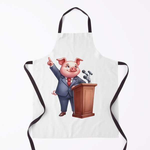 Item preview, The Politician Pig designed and sold by Alex CrazyDesigns.