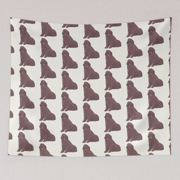 Item preview, Newfoundland dog art designed and sold by Artofmayara.