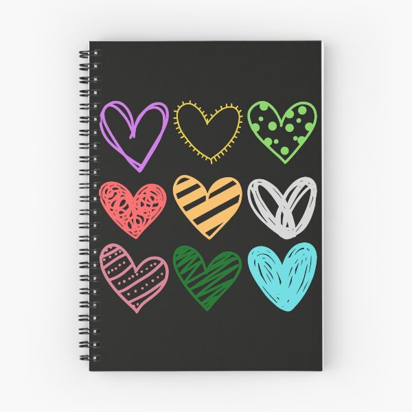 Item preview, Hearts colorful designed and sold by 10kamp.