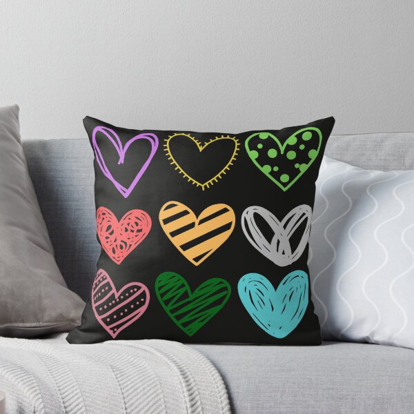 Item preview, Hearts colorful designed and sold by 10kamp.