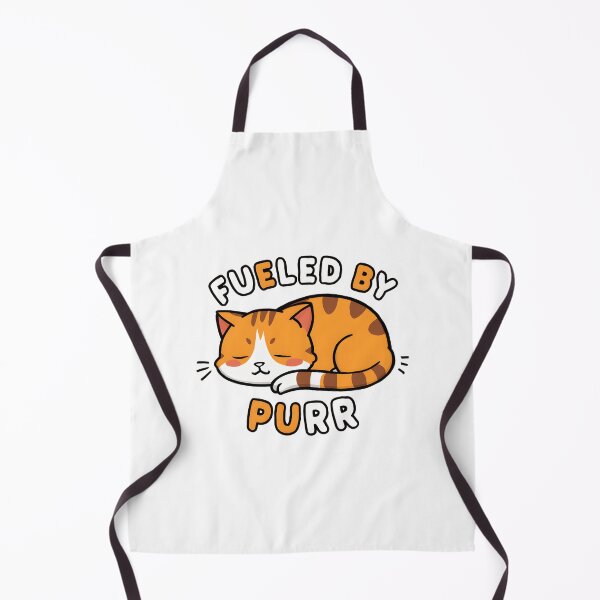 Item preview, Fueled By Purr Sleeping Orange Cat ZzZzZ designed and sold by deviatepolo.