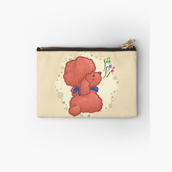 Item preview, Red Afro Poodle Singing a Song designed and sold by Khotekmei.