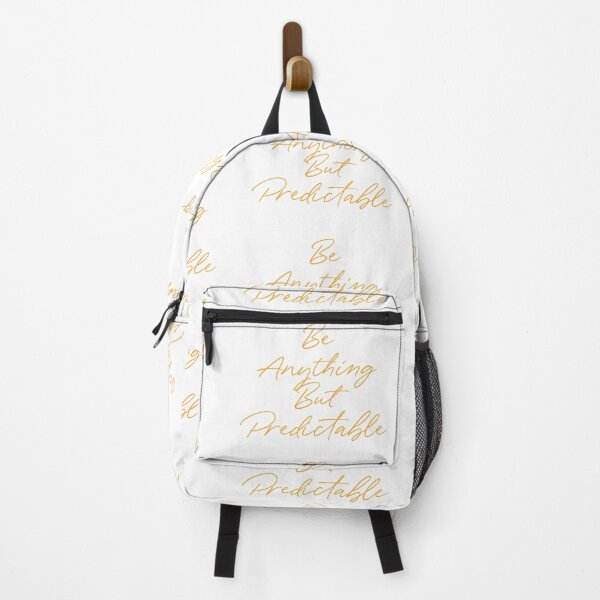 Item preview, "Be Anything But Predictable" - Eyesasdaggers | Inspirational Typography Design designed and sold by eyesasdaggers.