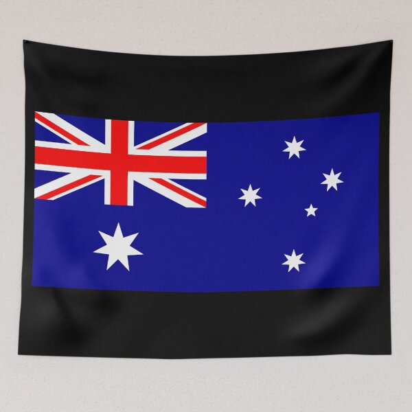 Item preview, Australia, australian flag, small, blue designed and sold by Cerulean-Shop.