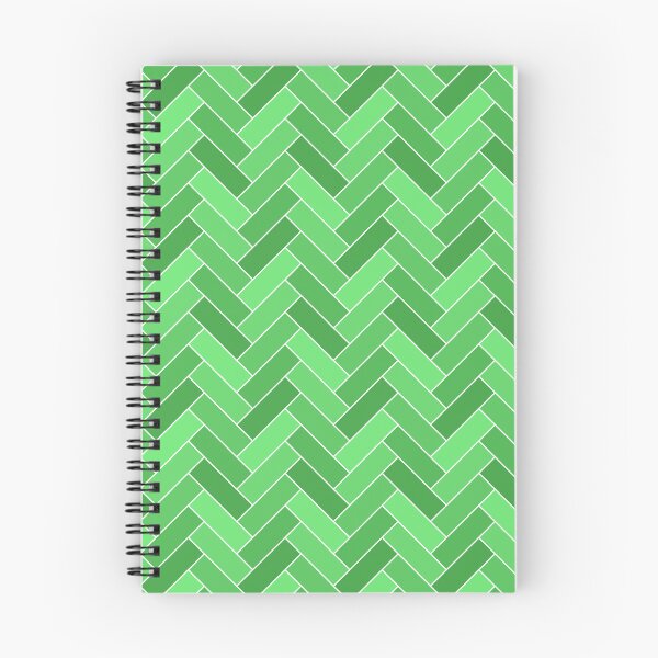 Item preview, Geometric Pattern: Herringbone Alt: Emerald designed and sold by Red Wolf.