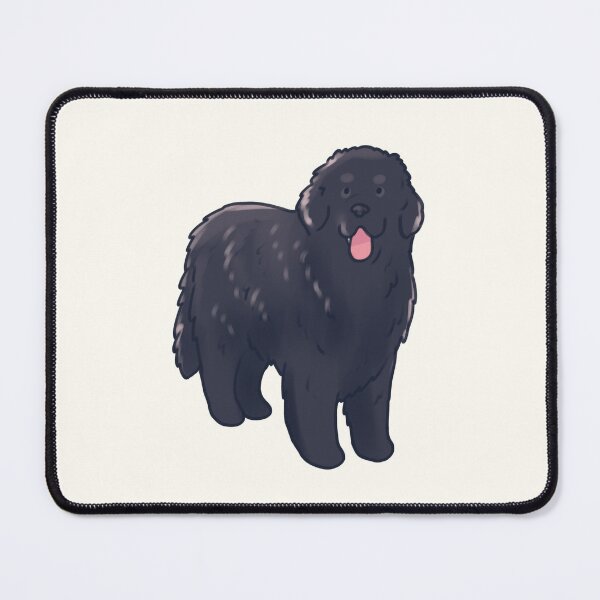Item preview, Black Newfoundland dog designed and sold by Artofmayara.