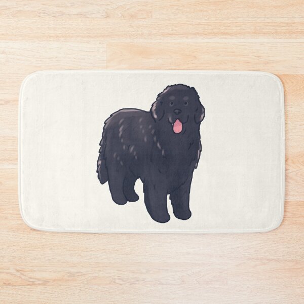 Item preview, Black Newfoundland dog  designed and sold by Artofmayara.