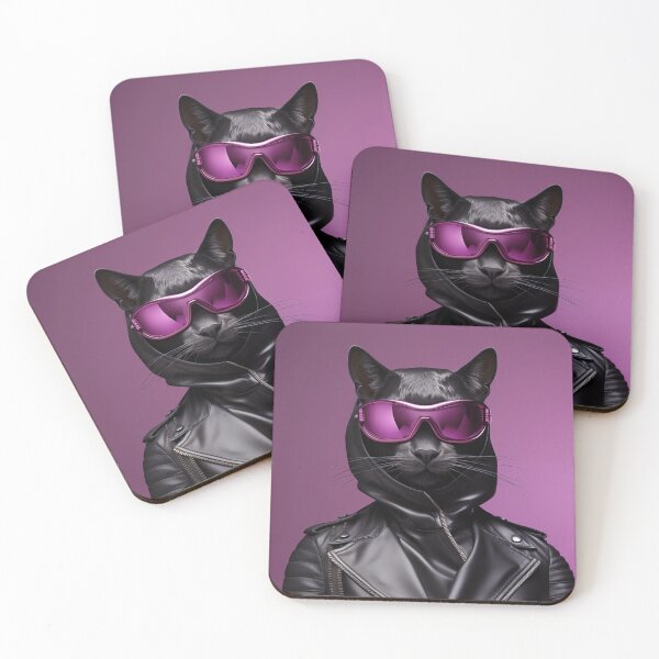 Item preview, Purrfectly Posh: Dressed to Impress - Funny Animal  designed and sold by MonicaGoDesign.