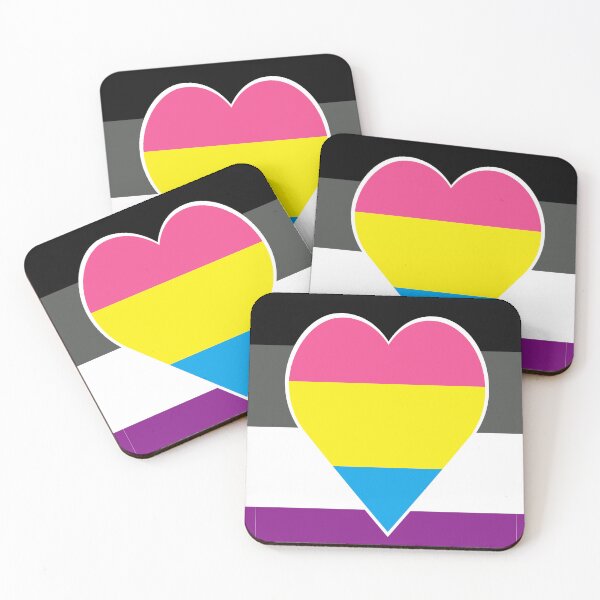 Item preview, Asexual Panromantic  designed and sold by EYE ILLUSTRATE  GRAPHICS.