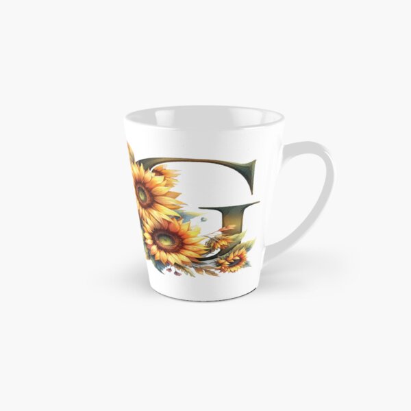 SUNFLOWER LETTER G Tall Mug